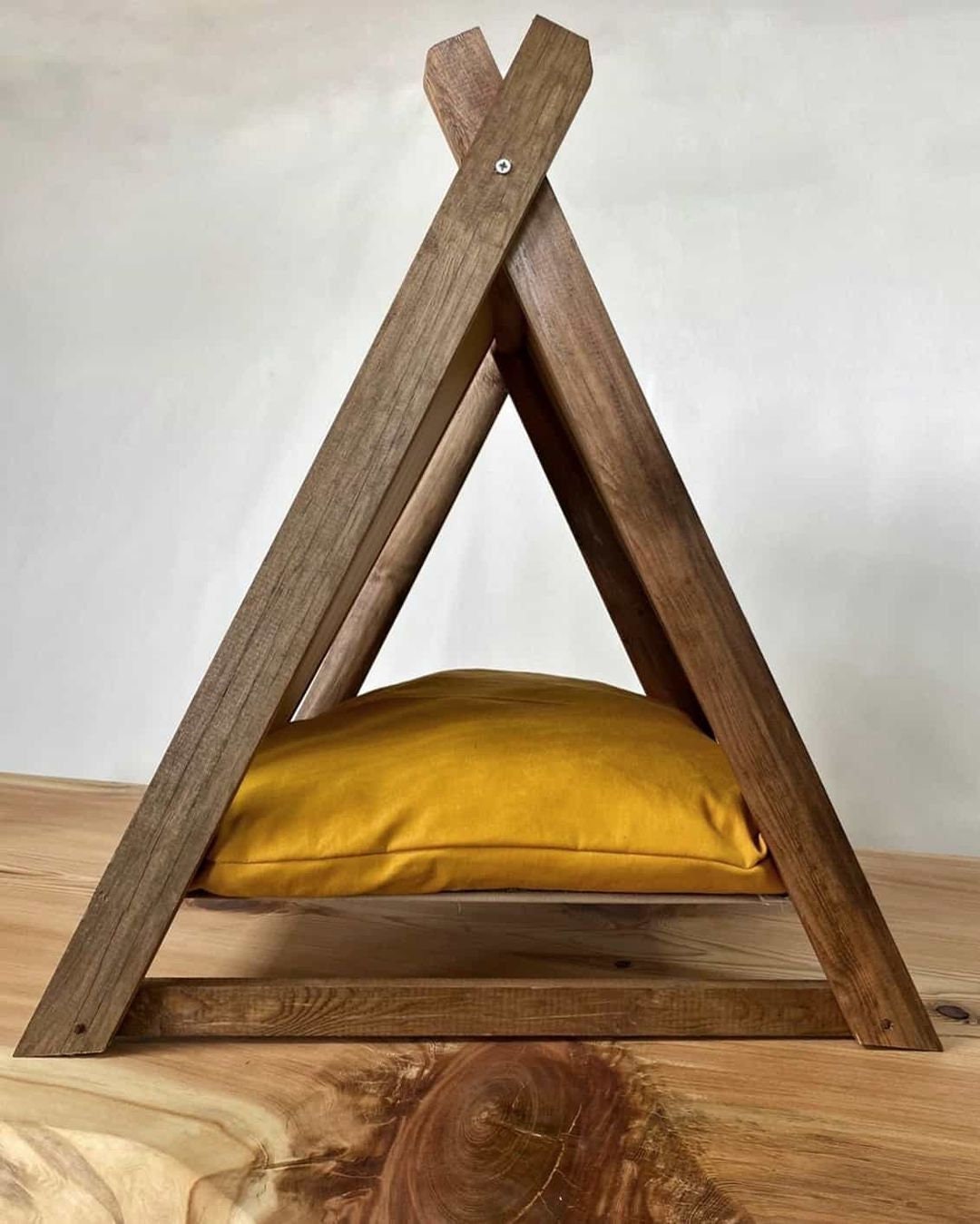 Hundehaus moderne Holz Haustier Haus Hundebett moderne | Etsy