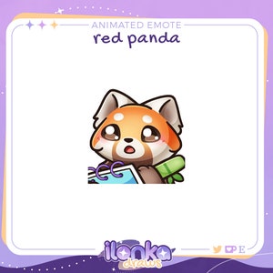 NOTED red panda | Animated emote
