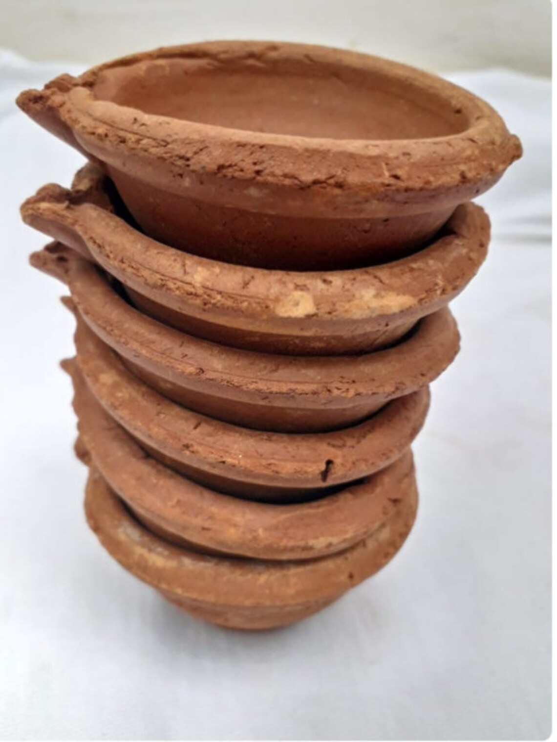 Oil Lampceramics Clay Lamp Small Clay Pot House - Etsy Norway