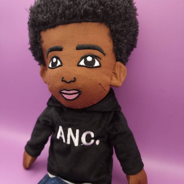 Black boy doll , Rag doll , Gifts for kids, birthday gift, keepsake doll, heirloom doll, Black doll, handmade soft doll, Soft doll, UK