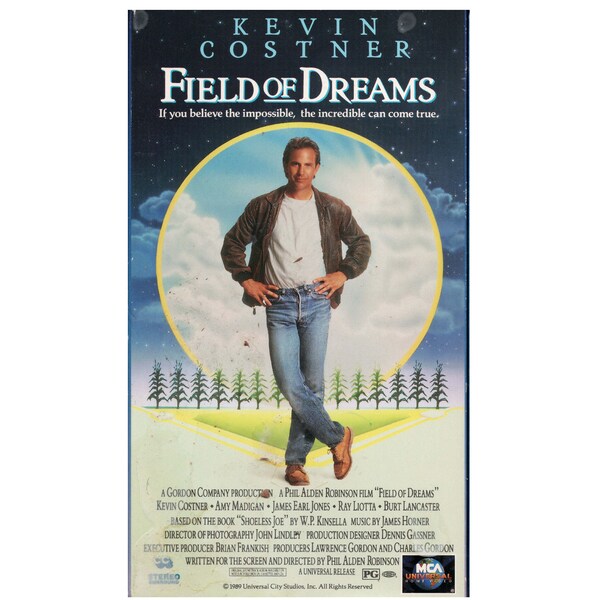 Field of Dreams (VHS, Universal Pictures, 1989) Kevin Costner