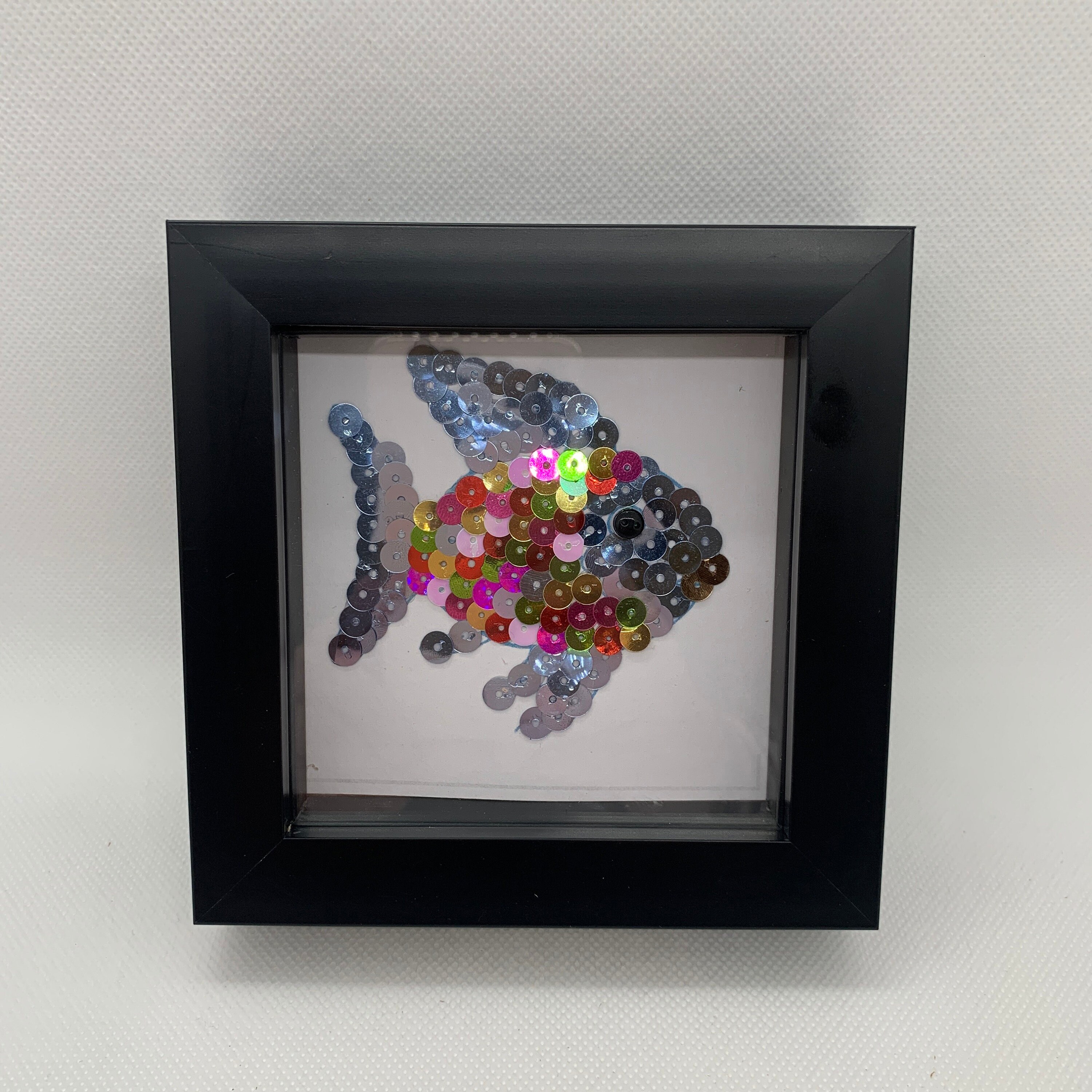 Fish picture frame Children's wall art Wall decor UK Etsy