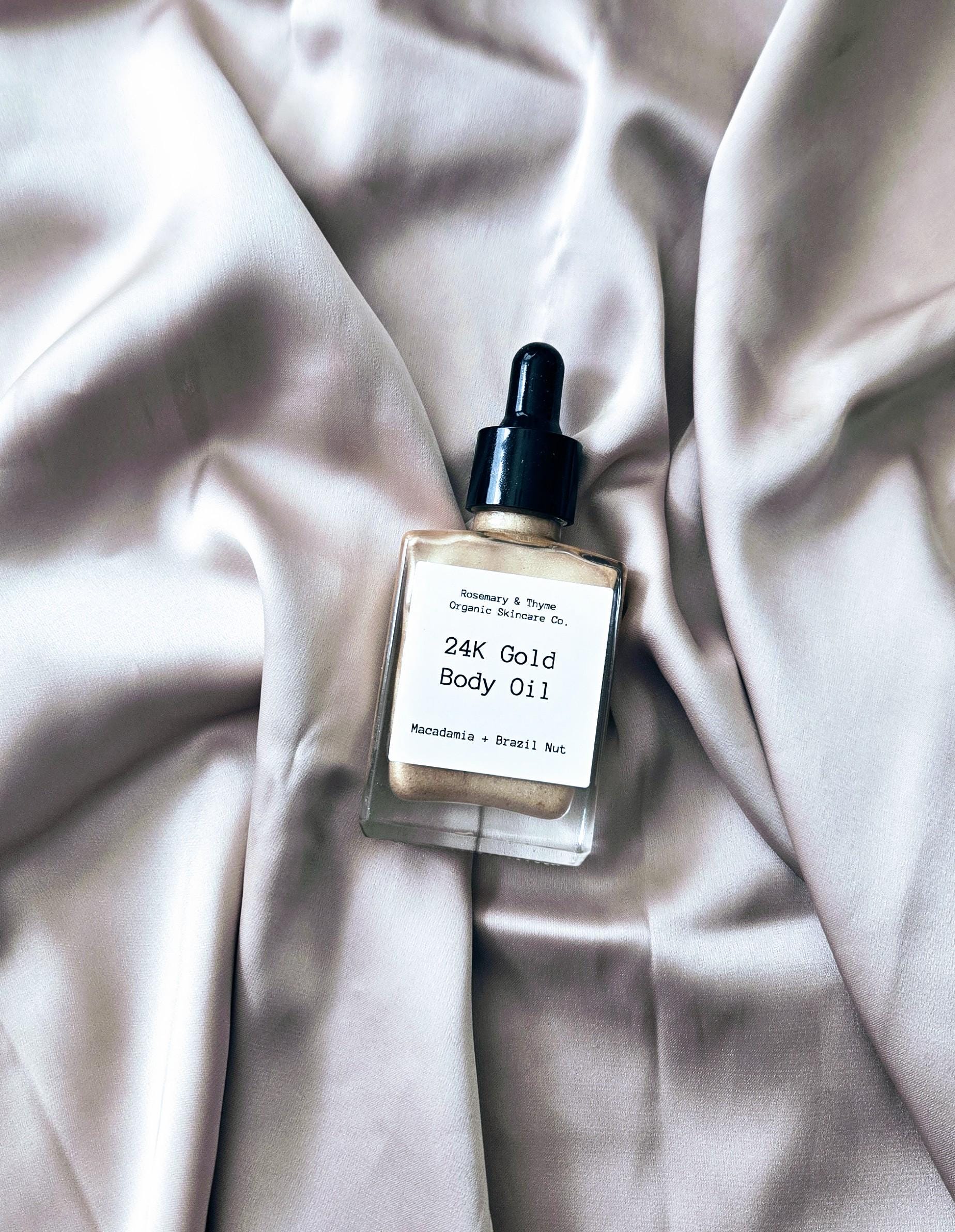 24K Gold Illuminating Body oil | Luxurious Moisturizer | Radiance oil | Body oil | Organic Skincare | Vegan Skincare