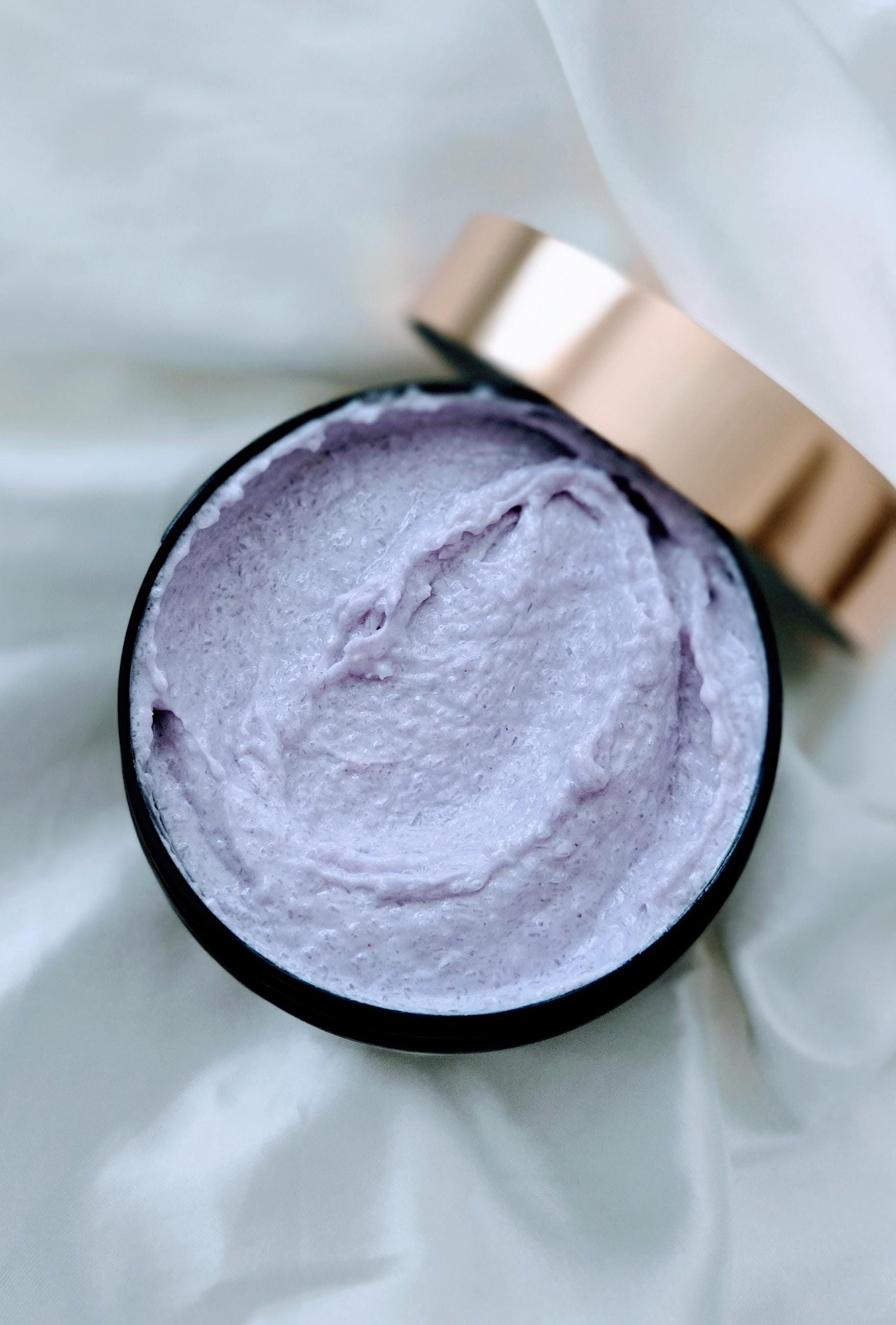 Calming Amethyst Luxurious Sea Salt Bath Scrub ~ Spa Essentials ~ Organic Skincare ~ Vegan