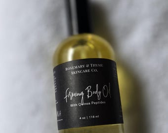 Firming Body Treatment Oil  | Bergamot + Neroli | Organic Skincare  | Vegan