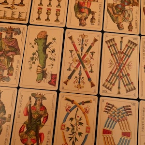 Tarot Della Rocca & Guide Tarot Milanese - Tarot vintage