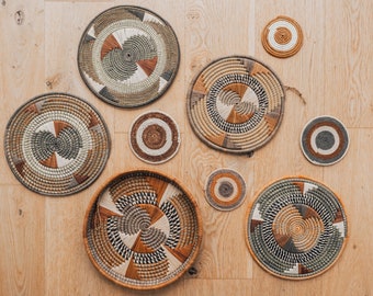 Handwoven Ugandan Grass Place Mats - Set of 4