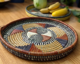 Handwoven Ugandan Grass Basket