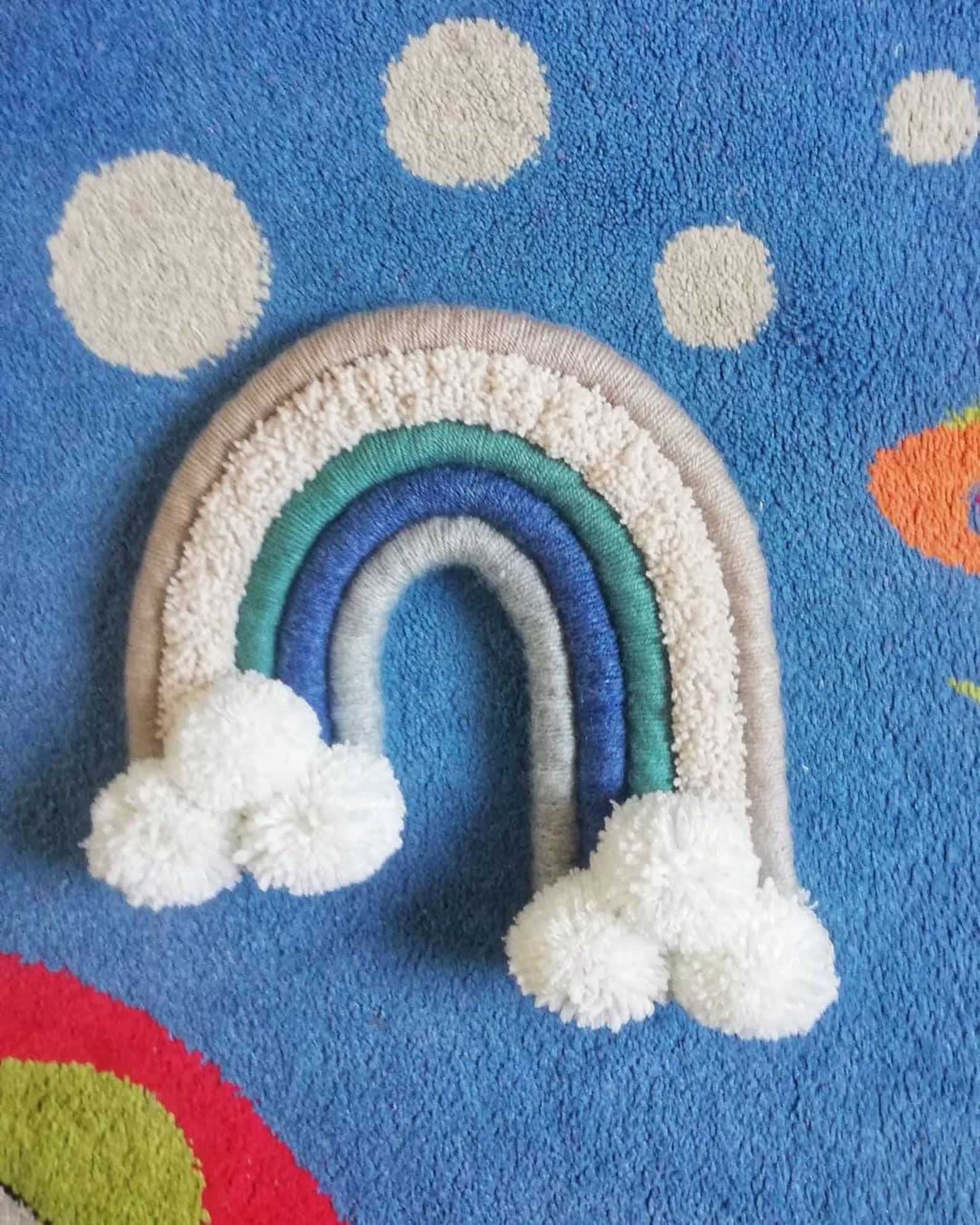 Rainbow Wall Hanging Rainbow Wall Art Nursery Wall Decor Etsy