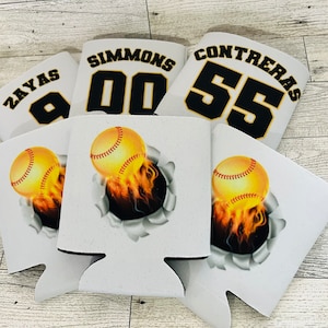 Personalized can cooler sleeves | Custom can sleeves | Bachelor Party | Girls Night Out | Party favors | Birthday party | Team party