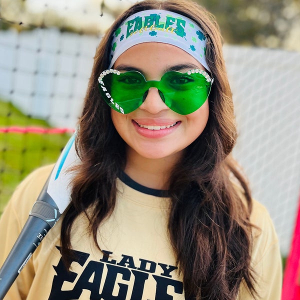 Personalized Sports Team Sunglasses | Custom Fashion Sunglasses | Softball | Cheer | Gymnastics | Crew | Teens and pre-Teens | Bachelorette