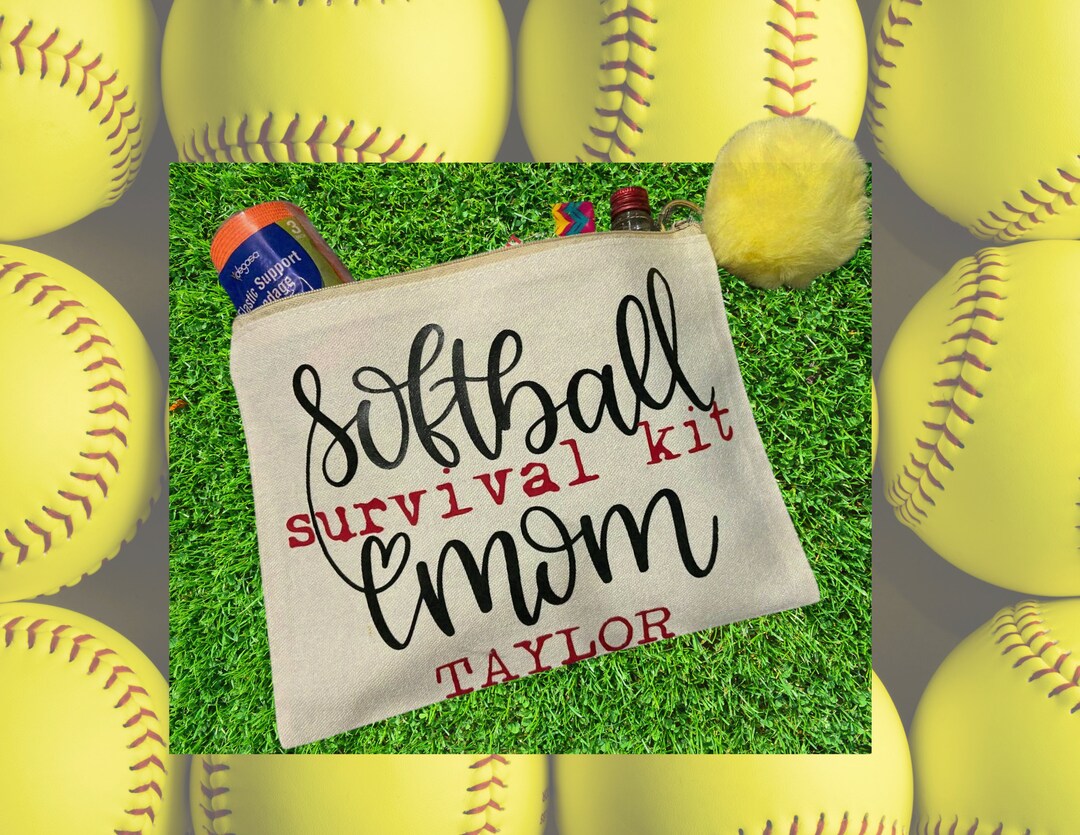 PERSONALIZED Makeup Softball Bag Custom Bag Softball Travel Bag
