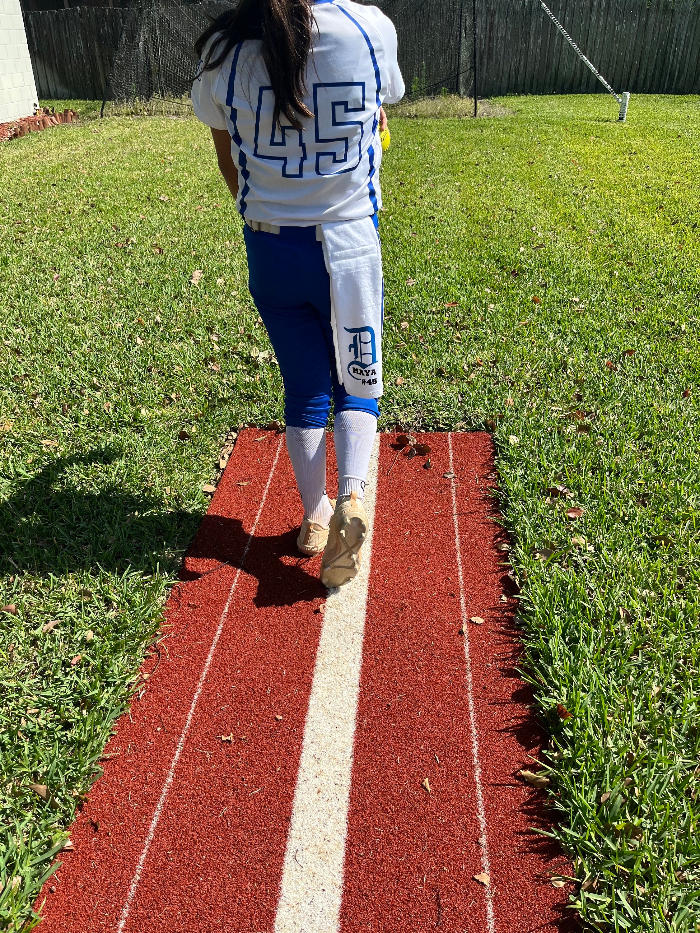 Custom Pitching towel | Sublimated towel for pitcher | Softball Baseball Pitching Towel | Sports towel | Team towel | Towel for pitching