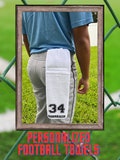 Personalized Football Towel | Quarterback waist loop towel | Football team gift | Pocket towel | Pitching towel | Sport hand towel