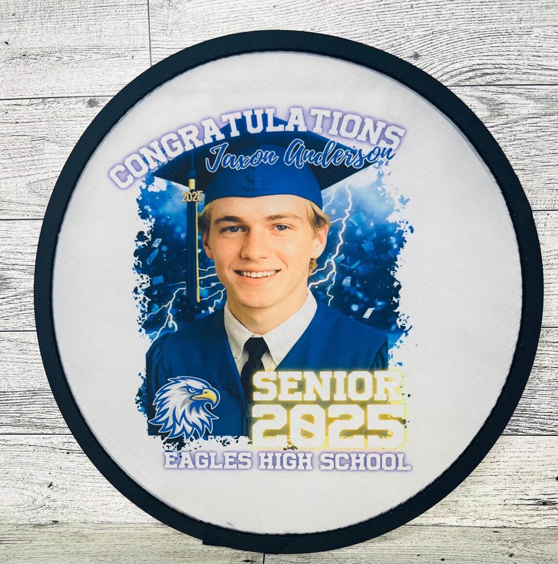 Personalized Foldable Disc Fan | Senior Night | Sport Team Gift ...