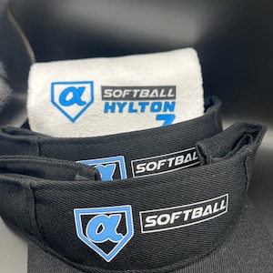 Personalized Sport Visor | Custom Sport Hat | Softball Pickleball Golf Tennis | Parent Gear | Team Gift for Summer Season image 7