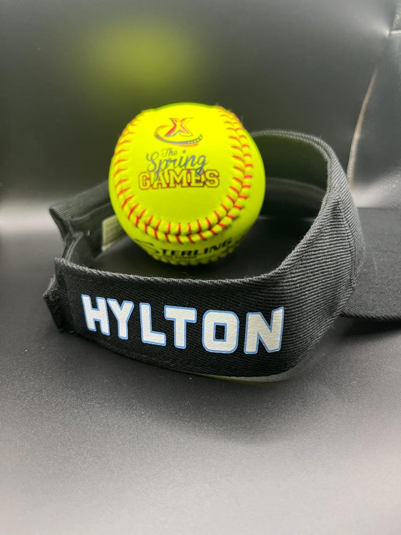 Personalized Sport Visor | Custom Sport Hat | Softball Pickleball Golf Tennis | Parent Gear | Team Gift for Summer Season image 8