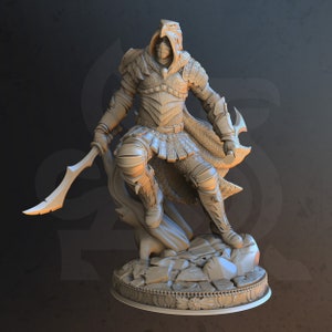 Serran | Hero, Elf, Fighter, Ranger, Rogue | 32mm / 28mm Fantasy Miniature, D&D, Wargames, Pathfinder, Frostgrave | DM Stash