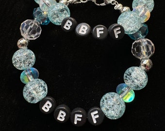 Set of 2 BBFF - Boy Band Friends Forever Friendship Bracelets | Back | Concerts | Street | Boy Bands | Pop Music | Cancun