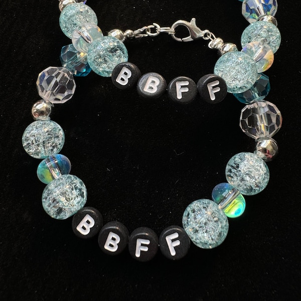 Set of 2 BBFF - Boy Band Friends Forever Friendship Bracelets | Back | Concerts | Street | Boy Bands | Pop Music | Cancun