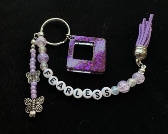 Taylor and Boy Band Nick-Inspired Resin & Beaded Keychain | Music | Boy Bands | Super | Back | Boys | Man | Swiftie