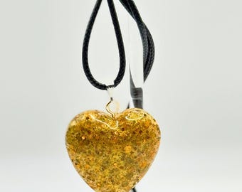 Cowboy Like Me Taylor-inspired Heart Necklace with 24 inch black chord gifts for swifties