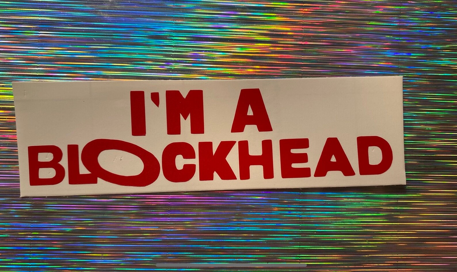 I'M A BLOCKHEAD vinyl sticker NKOTB New Kids on the Etsy