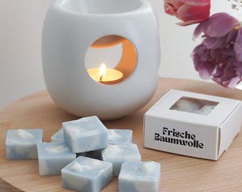 Frische Baumwolle Duft | frische Wäsche Duftwachs | handgemachte Waxmelts für Duftlampe | Clean Cotton Duft | Geschenkidee zum Wohlfühlen