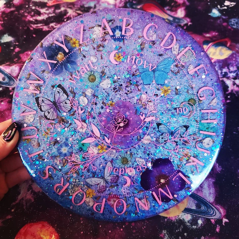 Tablero de péndulo personalizado: Tablero de péndulo de bruja en ciernes de 20 cm imagen 5