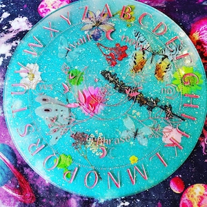 Tablero de péndulo personalizado: Tablero de péndulo de bruja en ciernes de 20 cm imagen 7