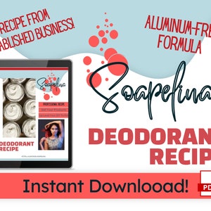 Professional Natural Deodorant Recipe from My Business! DIY