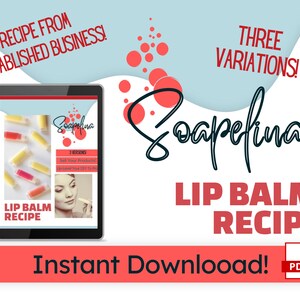 Professional Natural Lip Balm Recipe from My Business! DIY