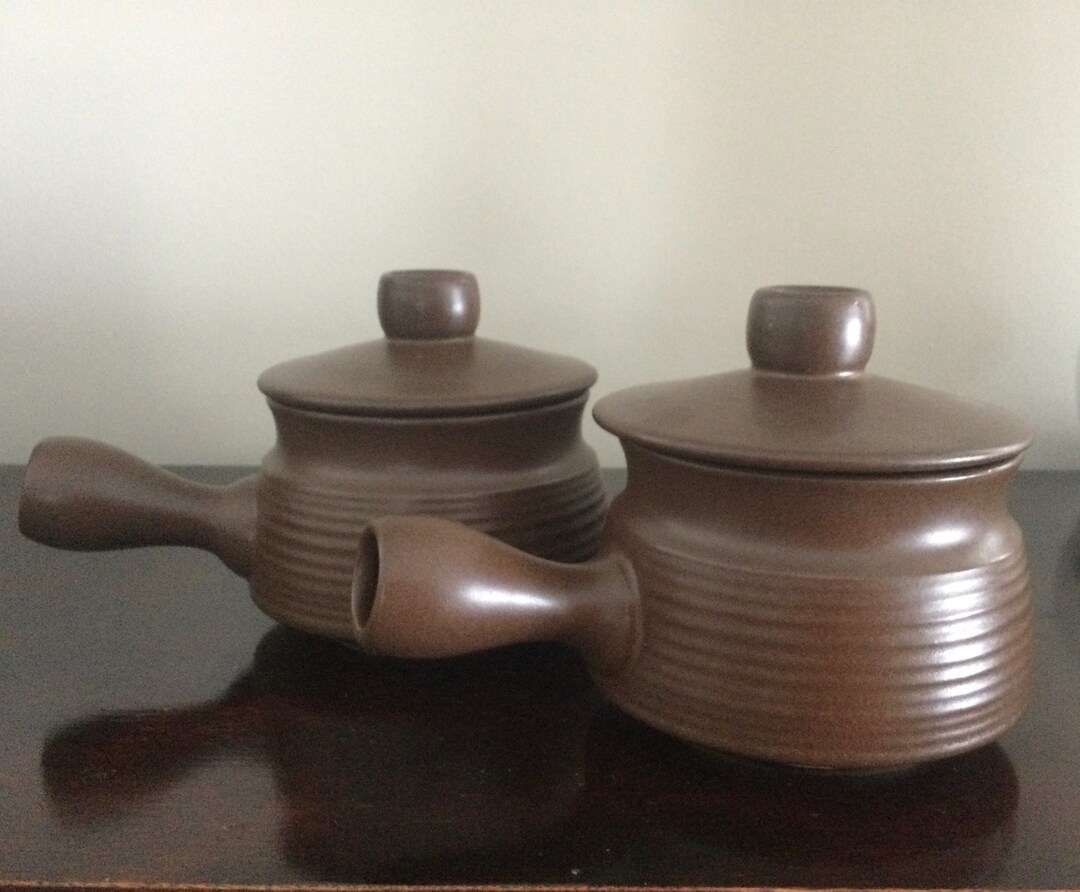 Two DENBY Mayflower Soup Bowls With Lids Etsy Canada