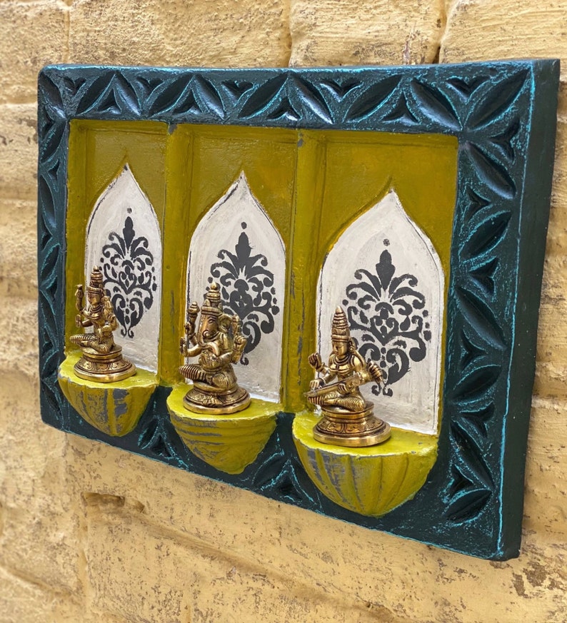 3 Podium RAJASTHANI JHAROKHA WALL Art Jharokha Wall Decor - Etsy