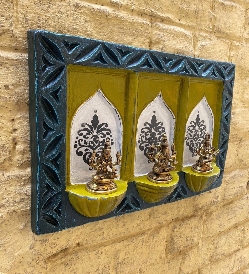 3 Podium RAJASTHANI JHAROKHA WALL Art Jharokha Wall Decor Etsy