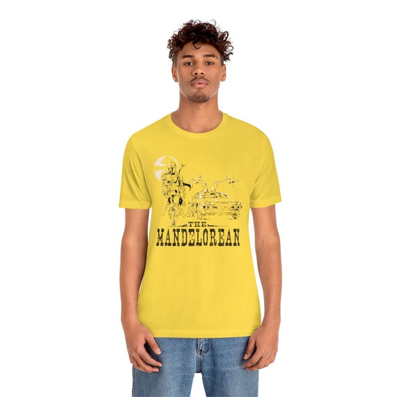 Mandalorian T-shirt Delorean Shirt 