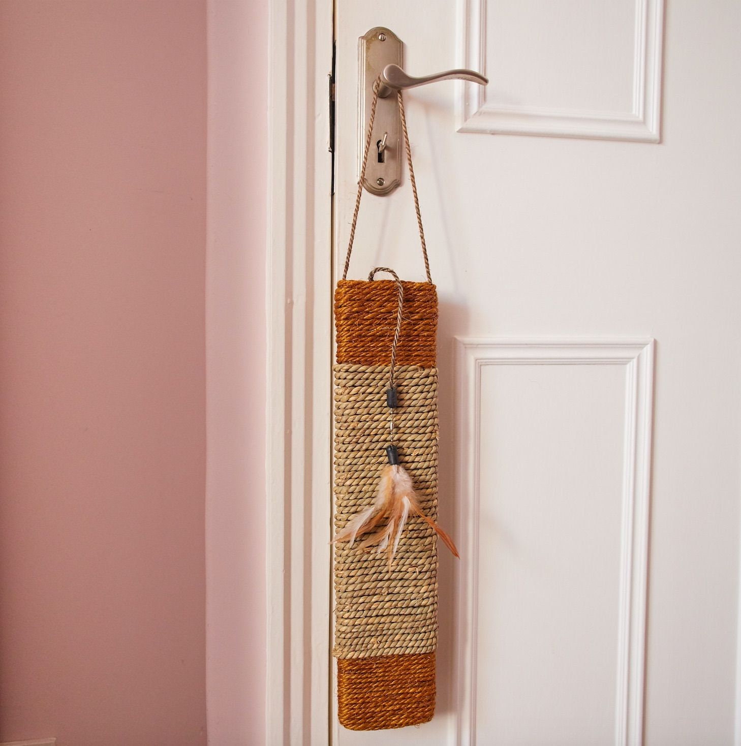Hanging Cat Scratchernatural Sisalgreat for Cats or Kitten Etsy