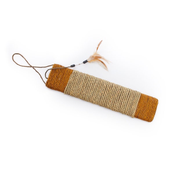 Hanging Cat Scratcher-natural sisal-great for cats or kitten