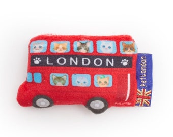 Cat London Bus Catnip toy