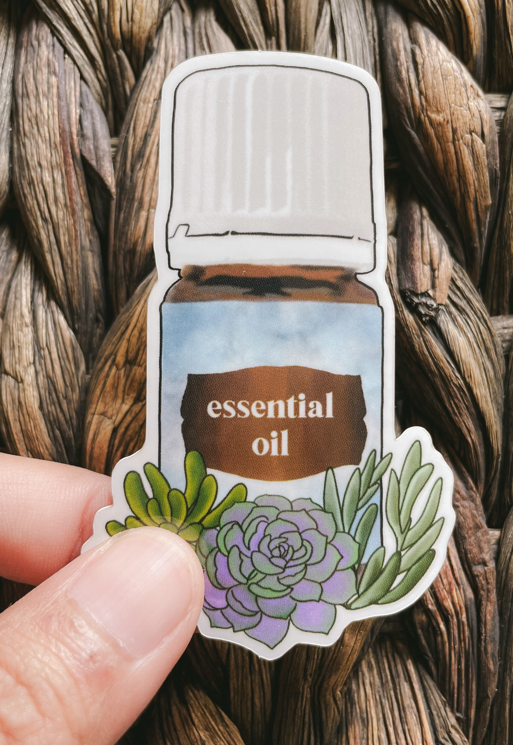 Essential Oil Sticker 3x3 EO Business YL doTerra Vinyl | Etsy