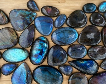 AAA Strong Fire Labradorite Cabs Natural Labradorite Oval Shape Loose Cabochons Labradorite Spectrolite Cabochons GS 073
