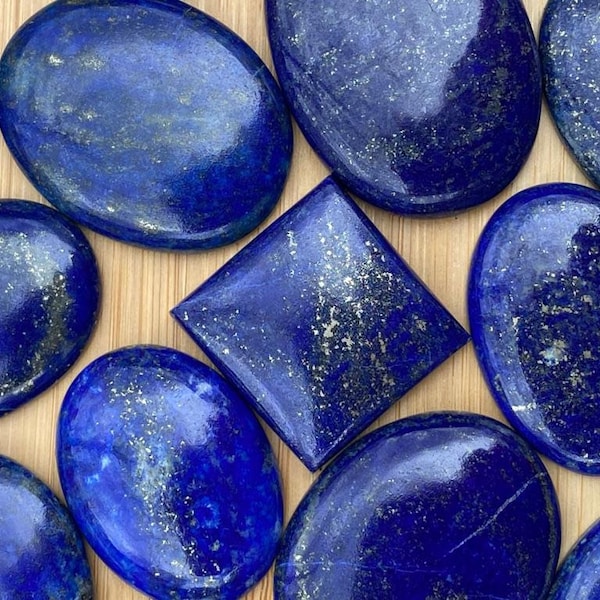 Cabochon Lapis Lazuli de haute qualité / Tumblestone AAA+ 30/45mm