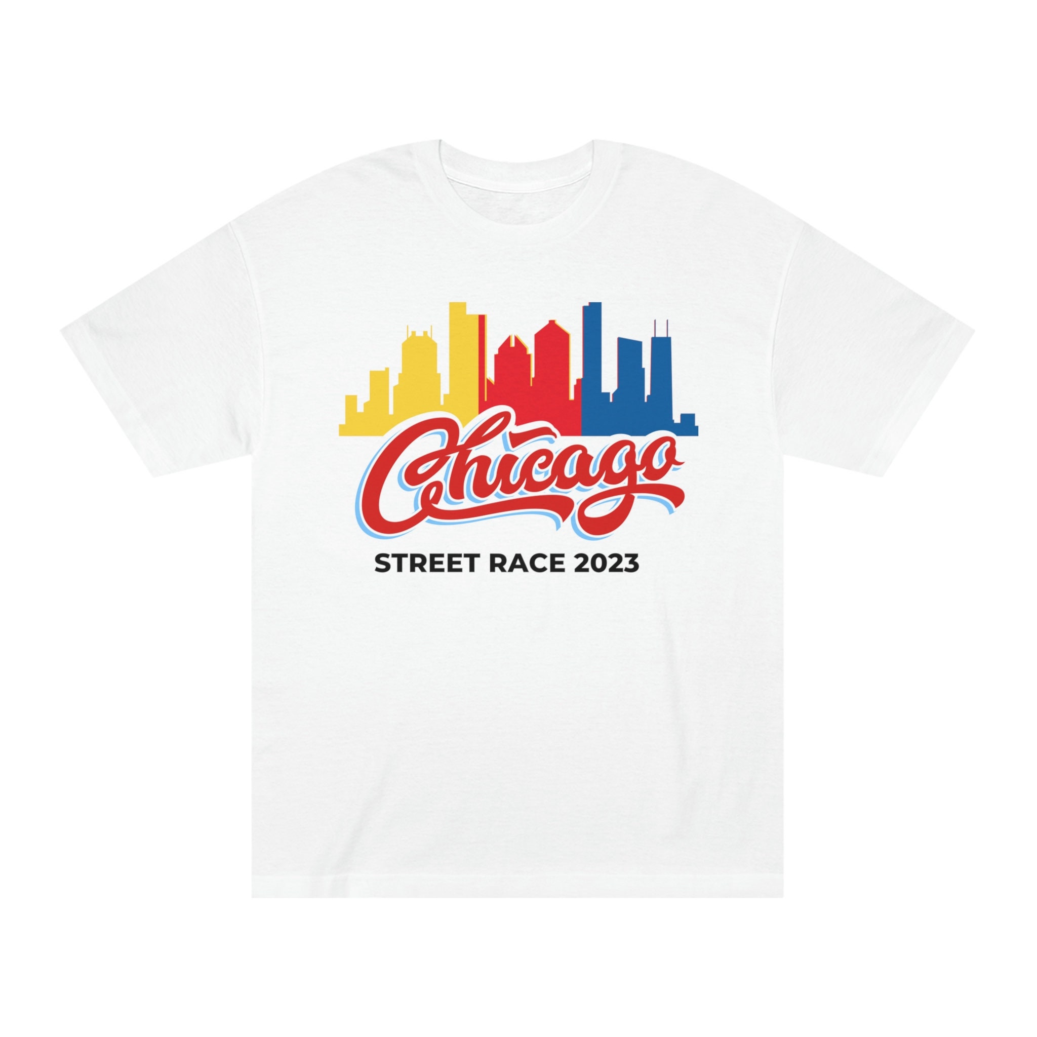 Nascar Chicago Street Race 2023 Unisex Classic Tshirt Etsy