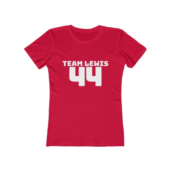 Team Lewis Hamilton Womens Shirt Mercedes Formula 1 Shirt Premium