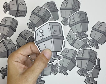 GNK Droid Sticker Fan Art Waterproof Gonk Droid