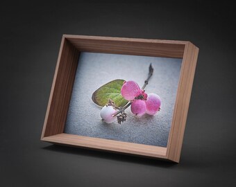 Frame walnut 18 x 24 cm with motif