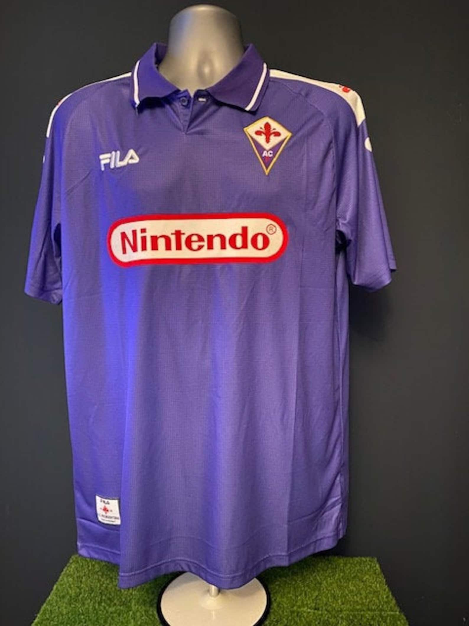 Fiorentina Retro 1998 Home Shirt | Etsy