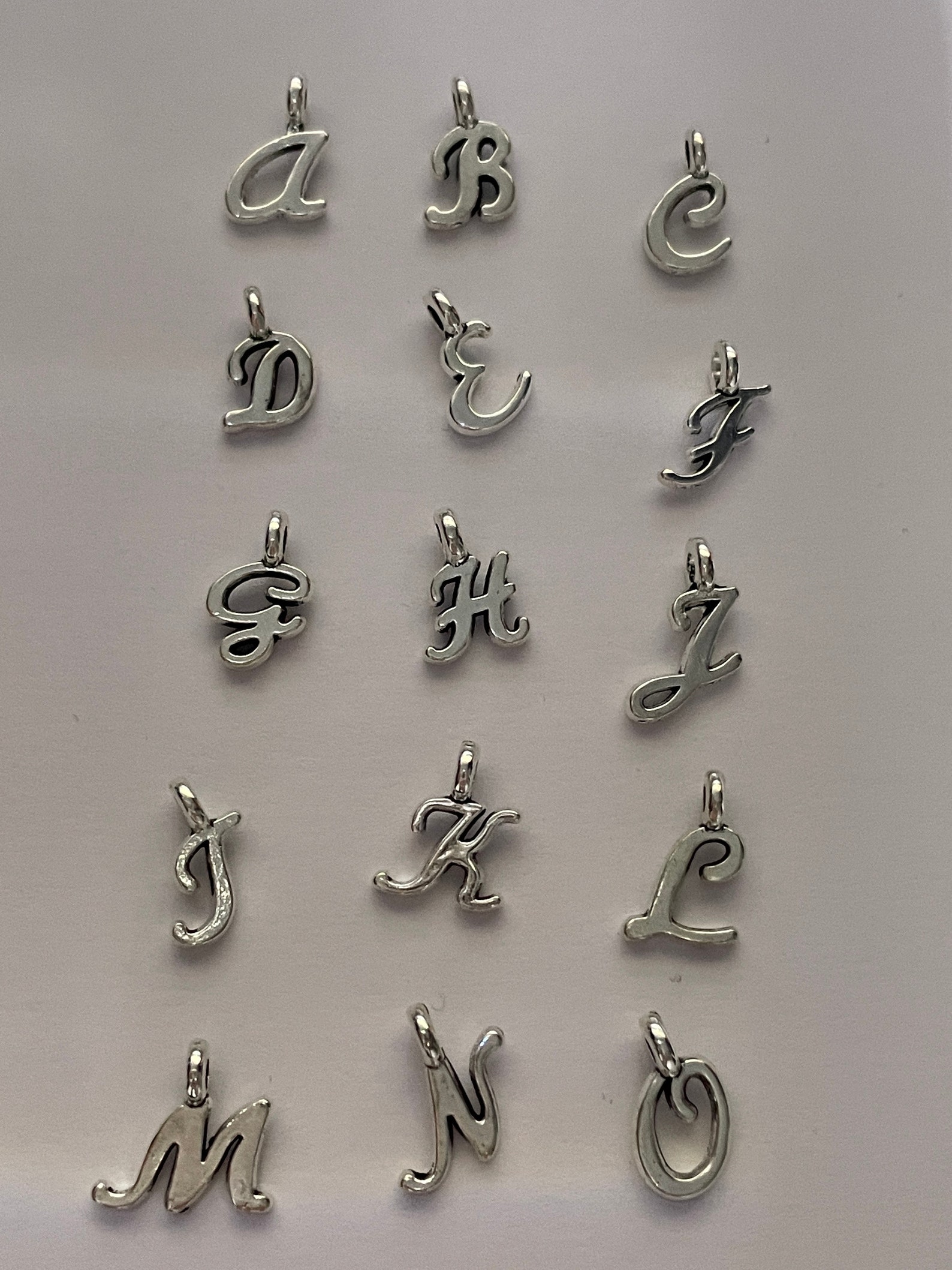 Alphabet Letters Dangly Earrings Etsy