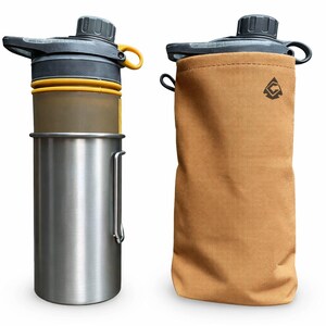 Canvas Water Filter PreFilter: Bushcraft Camping Survival Gear Path-Filter