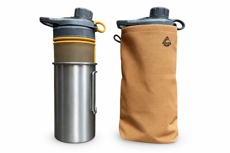 Canvas Water Filter PreFilter: Bushcraft Camping Survival Gear Path-Filter